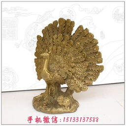 孔雀開(kāi)屏銅雕的藝術(shù)之美與匠心工藝
